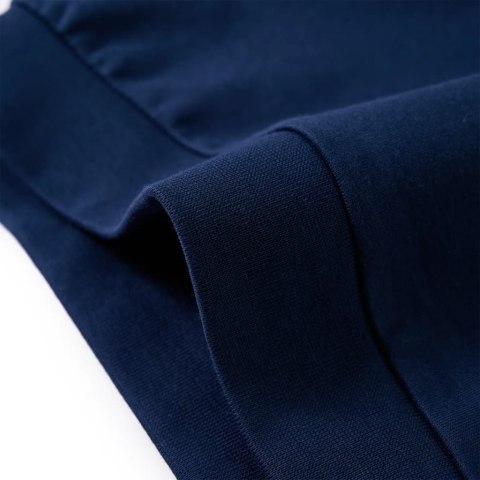 DZIECIĘCA SUKIENKA DRESOWA GRANATOWA 116