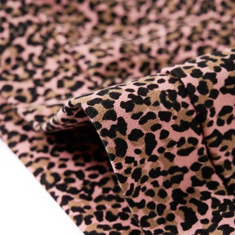 DZIECIĘCA SUKIENKA DRESOWA SUBTELNY RÓŻ 92