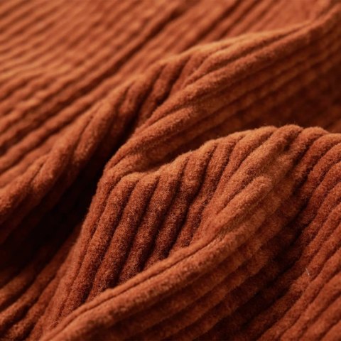 DZIECIĘCA SUKIENKA OGRODNICZKA SZTRUKSOWA KONIAKOWA 116