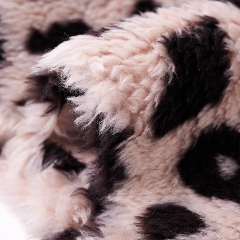 KURTKA DZIECIĘCA ZE SZTUCZNEGO FUTERKA JASNORÓŻOWA 104