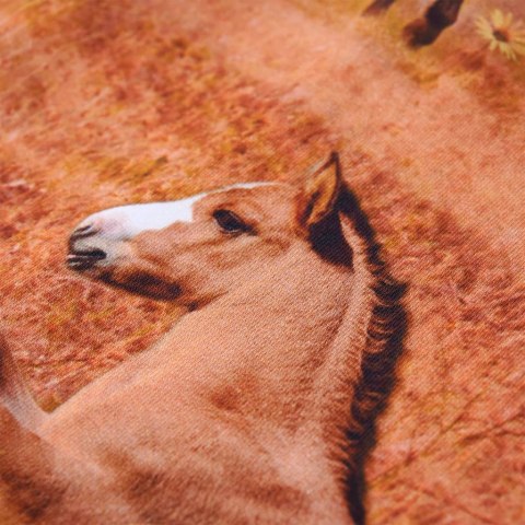 SUKIENKA DZIECIĘCA Z DŁUGIMI RĘKAWAMI GRANATOWA 128