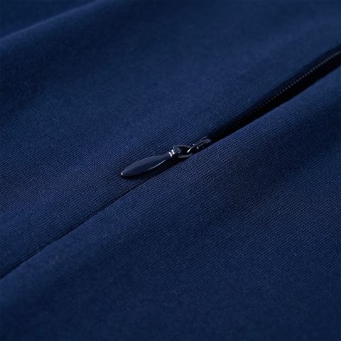 SUKIENKA DZIECIĘCA Z DŁUGIMI RĘKAWAMI GRANATOWA 128