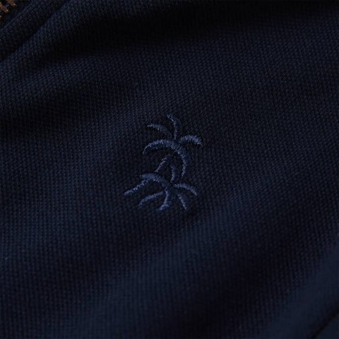 BLUZA DZIECIĘCA Z ZAPIĘCIEM NA SUWAK GRANATOWA 116