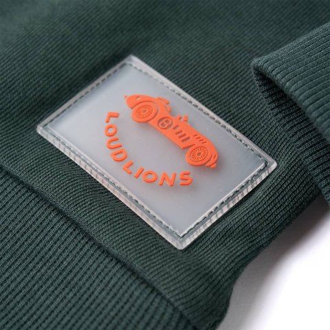 BLUZA DZIECIĘCA CIEMNOZIELONA 116