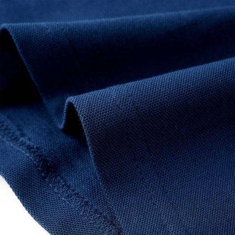 Koszulka dziecięca polo, granatowa, 140