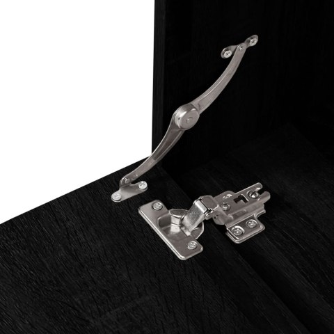 6-CZĘŚCIOWY ZESTAW MEBLI ŁAZIENKOWYCH CZARNY