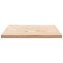 BLAT STOŁU 80X80X2,5CM LITE DREWNO SOSNOWE KWADRATOWY