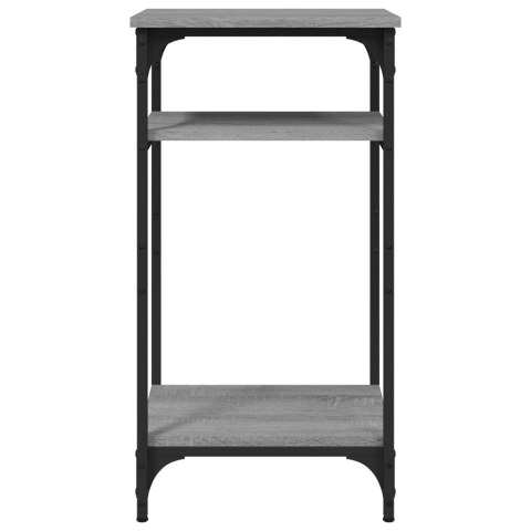 STOLIK BOCZNY SZARY DĄB SONOMA 40X30X75CM