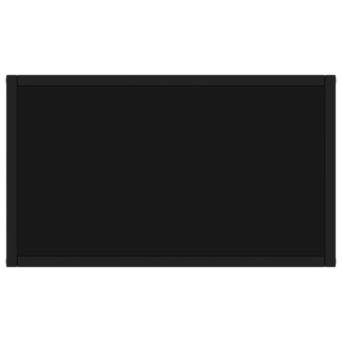 STOLIK KONSOLOWY CZARNY 60X35X75CMSZKŁO HARTOWANE