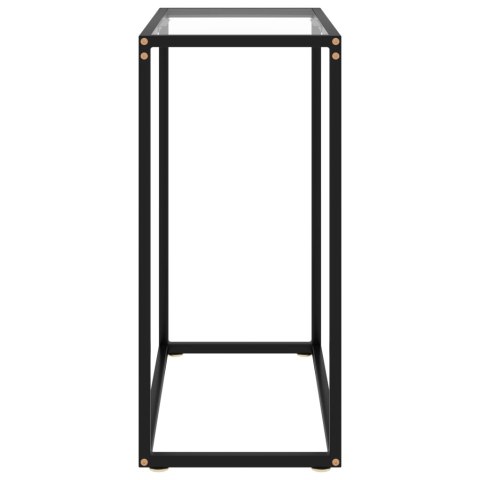 STOLIK KONSOLOWY PRZEZROCZYSTY 60X35X75CMSZKŁO HARTOWANE
