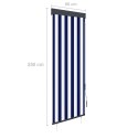ROLETA ZEWNĘTRZNA 60X250CM NIEBIESKO-BIAŁA