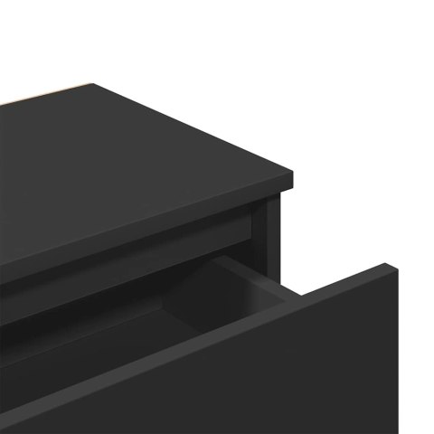 SZAFKA NOCNA CZARNA 40X30X39CM