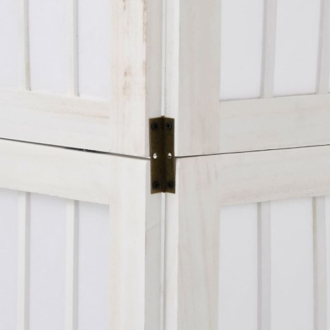 PARAWAN POKOJOWY 3-PANELOWY BIAŁY LITE DREWNO PAULOWNI