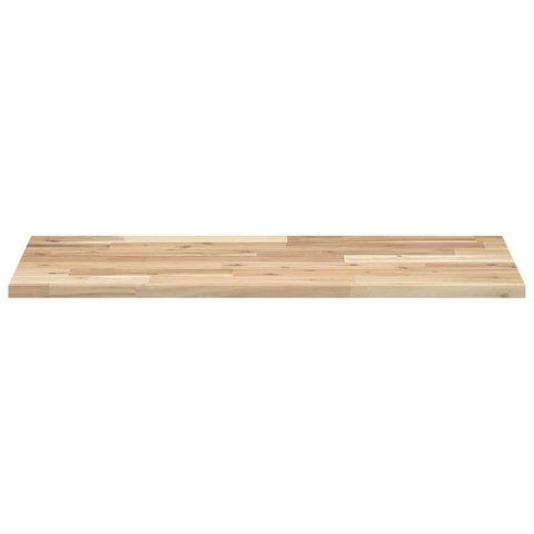 BLAT DO STOŁU 100X40X2CM PROSTOKĄTNY LITE DREWNO AKACJOWE