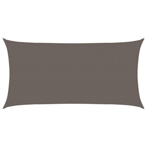 ŻAGIEL OGRODOWY PROSTOKĄTNY 2X4M ANTRACYT OCHRONA PRZED SŁOŃCEM