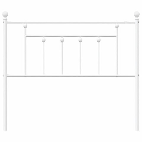 METALOWE WEZGŁOWIE BIAŁE 100CM
