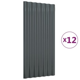 PANELE DACHOWE 12 SZT. MALOWANA PROSZKOWO STAL 80X36CM