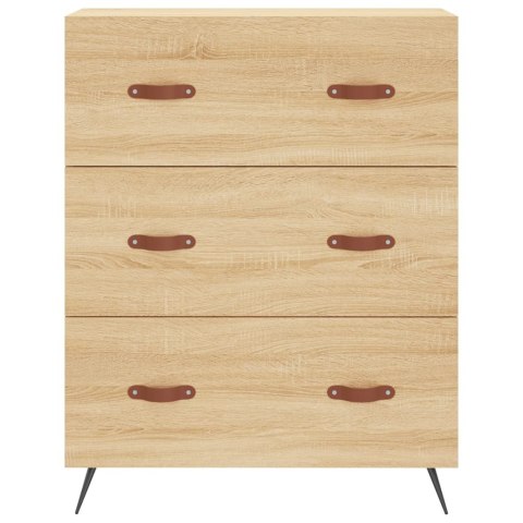 KOMODA DĄB SONOMA 69,5X34X90CM