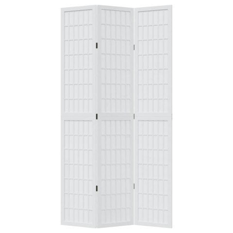 PARAWAN POKOJOWY 3-PANELOWY BIAŁY LITE DREWNO PAULOWNI