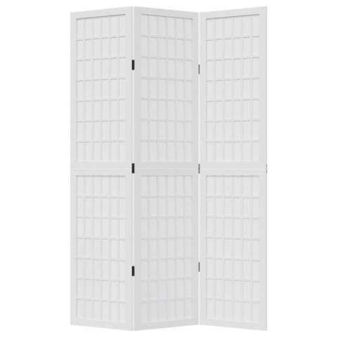 PARAWAN POKOJOWY 3-PANELOWY BIAŁY LITE DREWNO PAULOWNI