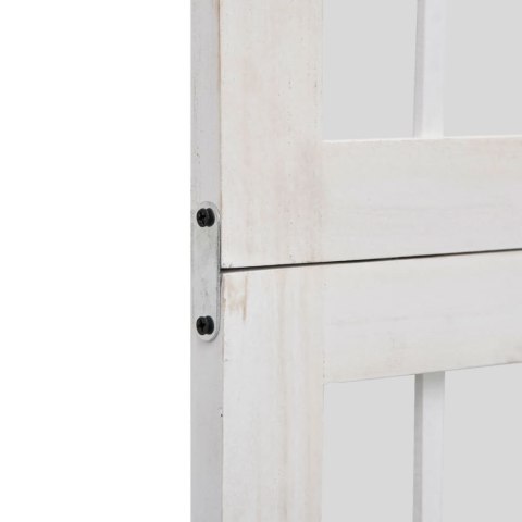 PARAWAN POKOJOWY 5-PANELOWY BIAŁY LITE DREWNO PAULOWNI