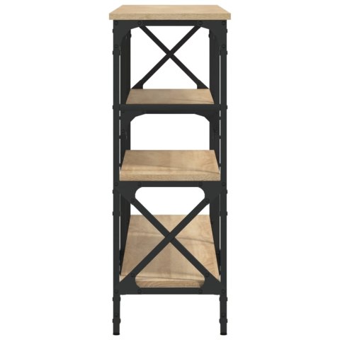 STOLIK KONSOLOWY DĄB SONOMA 150X29X76,5CM