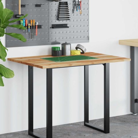 BLAT DO BIURKA WYKOŃCZONY OLEJEM 100X70X2CM DREWNO AKACJOWE