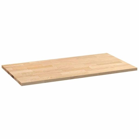 BLAT KUCHENNY 120X63,5X2,7CM PROSTOKĄTNY LITE DREWNO DĘBOWE