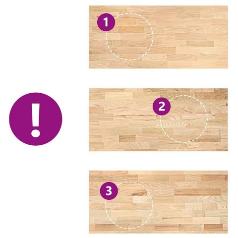 BLAT KUCHENNY 140X63,5X4CM PROSTOKĄTNY LITE DREWNO DĘBOWE