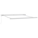 MANUALNA MARKIZA ROZKŁADANA W WIELOKOLOROWE PASKI 350X250CM