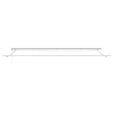 AUTOMATYCZNA MARKIZA ZWIJANA Z LED POMARAŃCZOWA I BRĄZOWA 600X300CM