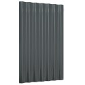 VidaXL Panele dachowe, 36 szt., malowana proszkowo stal, 60x36 cm