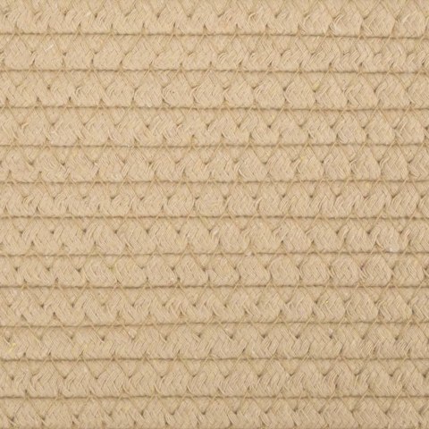 KOSZ BAWEŁNIANY DO PRZECHOWYWANIA ZABAWEK KOCA UBRAŃ RĘCZNIKÓW2 SZT. 28X28