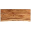 BLAT DO STOŁU 100X40X3,8CM DREWNO AKACJOWE NATURALNA KRAWĘDŹ