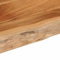 BLAT DO STOŁU 100X40X3,8CM DREWNO AKACJOWE NATURALNA KRAWĘDŹ