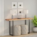 BLAT DO STOŁU 120X40X3,8CM DREWNO AKACJOWE NATURALNA KRAWĘDŹ