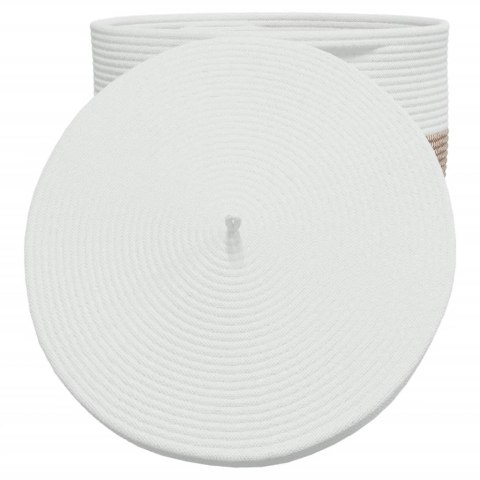 KOSZ Z POKRYWĄ DO PRZECHOWYWANIA ZABAWEK KOCA UBRAŃ RĘCZNIKÓW 40X35