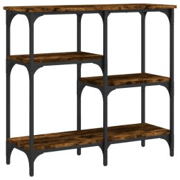 STOLIK KONSOLOWY PRZYDYMIONY DĄB 80X29X75CM