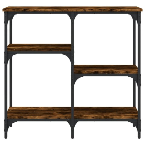 STOLIK KONSOLOWY PRZYDYMIONY DĄB 80X29X75CM