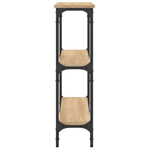 STOLIK KONSOLOWY DĄB SONOMA 75X22,5X75CM