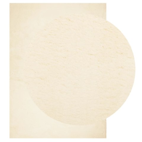 DYWAN HUARTE Z KRÓTKIM WŁOSIEM KREMOWY 240X340CM