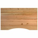 VidaXL Stolik roboczy, jasny brąz, 100x60x(71,5-98) cm, drewno dębowe