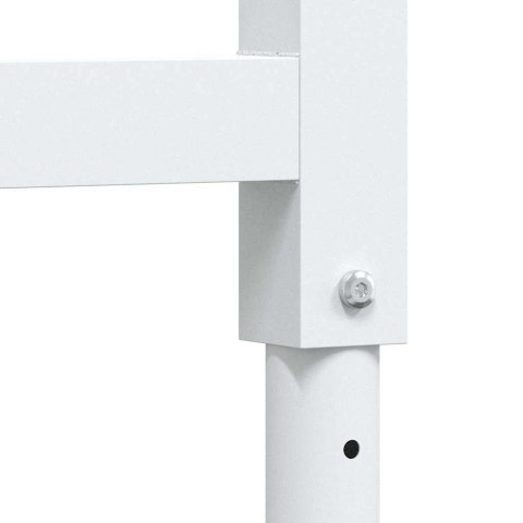 VidaXL Stolik roboczy, jasny brąz, 100x60x(71,5-98) cm, drewno dębowe