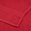 RĘCZNIKI 4 SZT. FROGN CZERWONE 30X30CM 100% BAWEŁNA