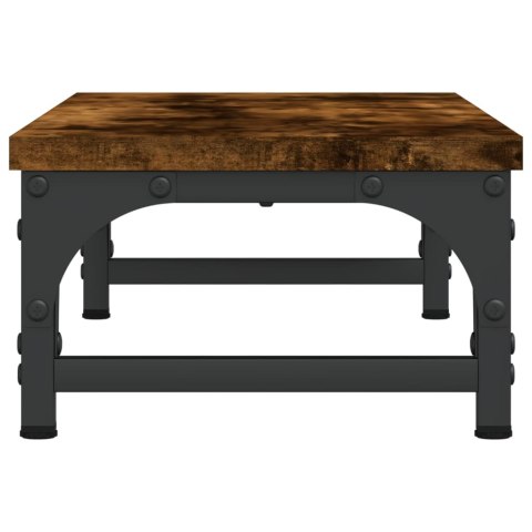 PODSTAWKA POD MONITOR PRZYDYMIONY DĄB 55X23X14CM