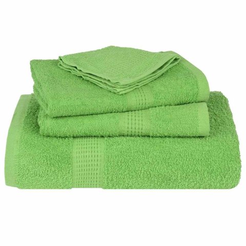 RĘCZNIKI DO RĄK 2 SZT ZIELONE JABŁKO 50X100CM BAWEŁNA100%