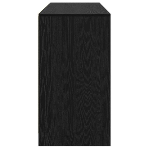 SZAFKA KOMODA 3 SZT. CZARNY DĄB 70X41X75CM