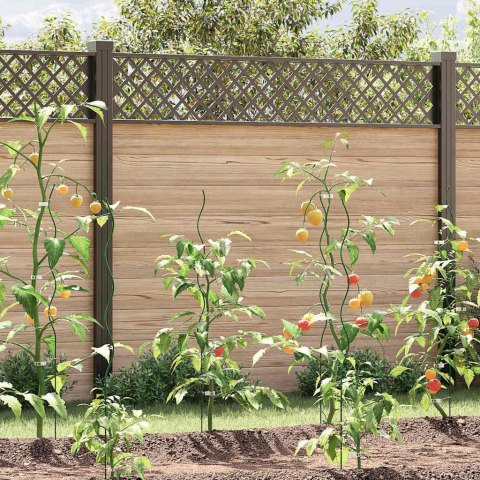 PODPORY SPIRALNE DO ROŚLIN 50 SZT. ZIELONY 110CM