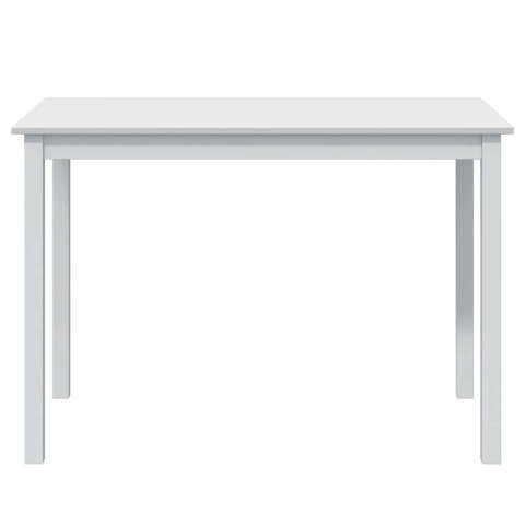 5-CZĘŚCIOWY ZESTAW MEBLI DO JADALNI BIAŁY