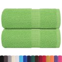 VidaXL Ręczniki 2 szt. FROGN Jabłkowo-zielone 30x30 cm 100% bawełna